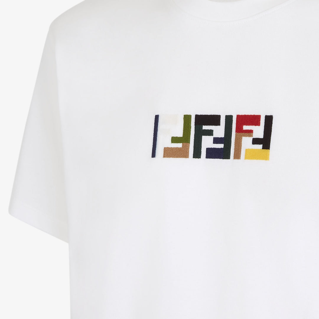 Fendi White cotton T-shirt
