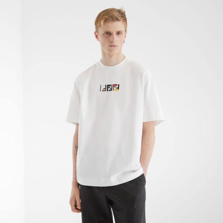 Fendi White cotton T-shirt