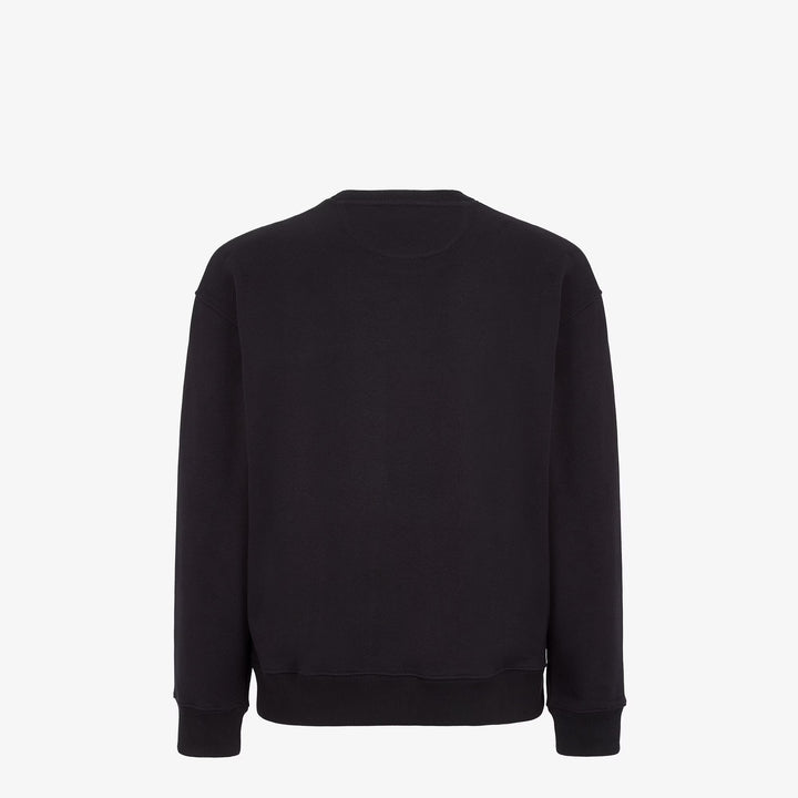 Fendi Black jersey sweatshirt
