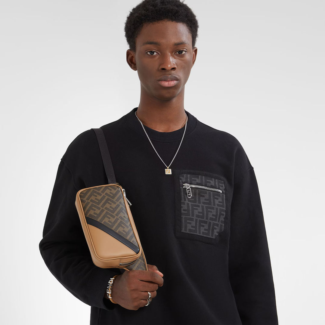 Fendi Black jersey sweatshirt