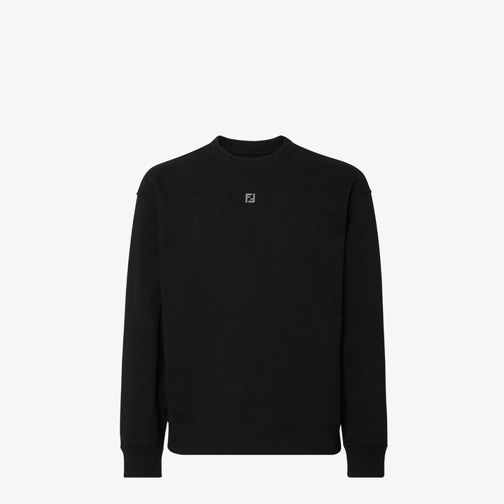 Fendi Black cotton sweatshirt