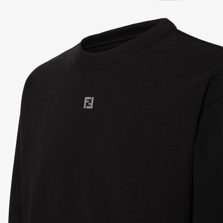 Fendi Black cotton sweatshirt
