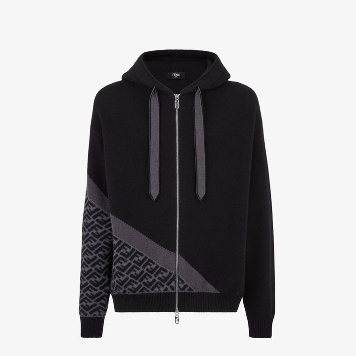 Fendi Black cashmere sweatshirt