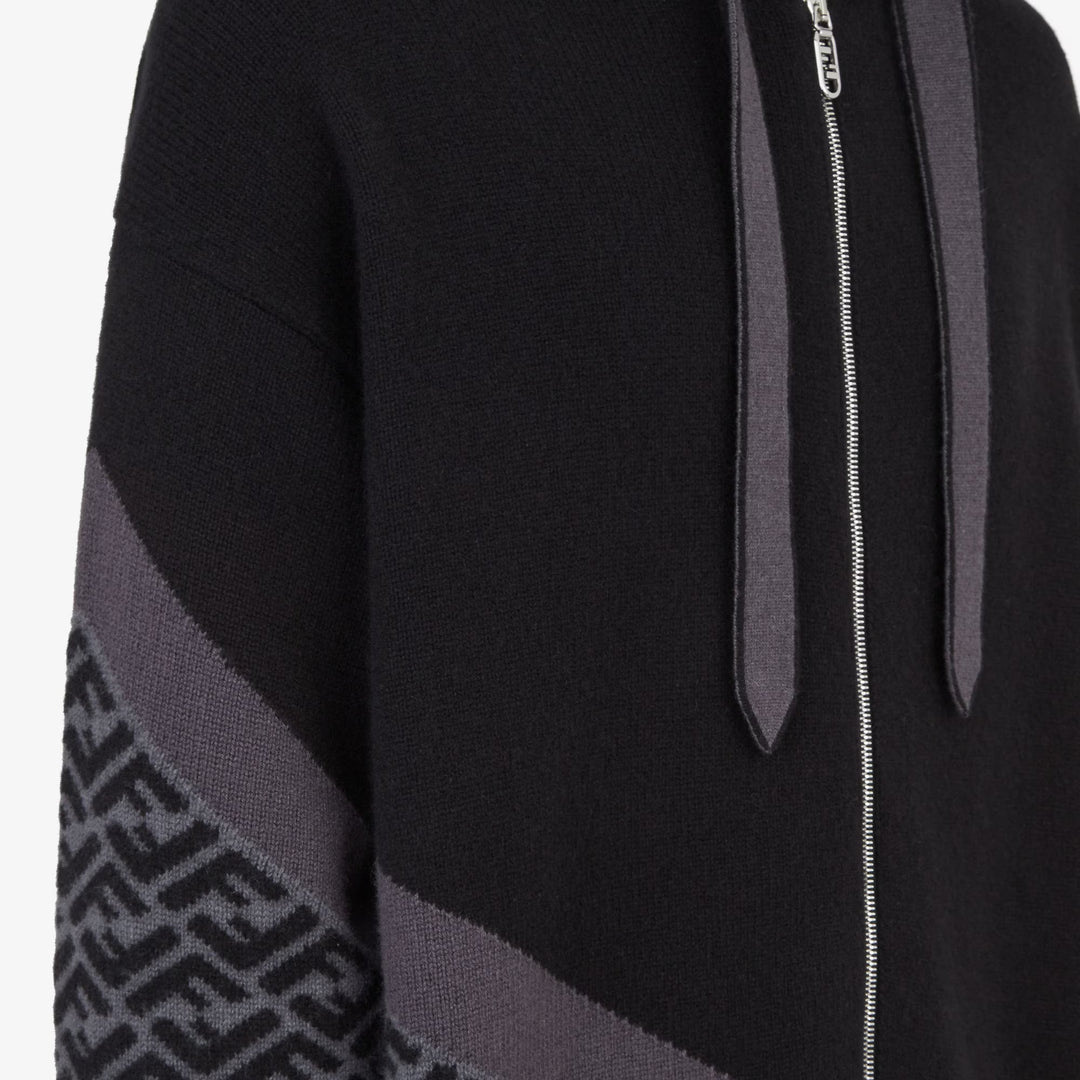 Fendi Black cashmere sweatshirt