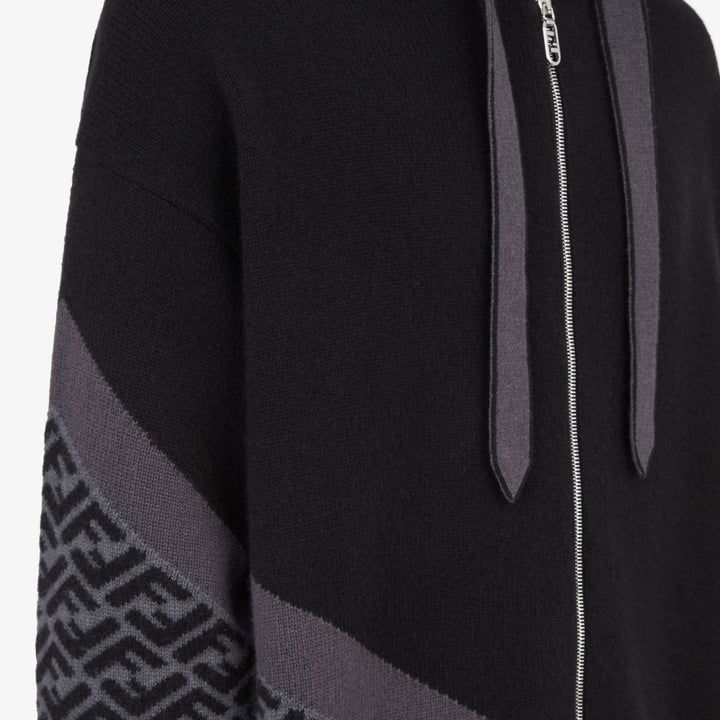 Fendi Black cashmere sweatshirt