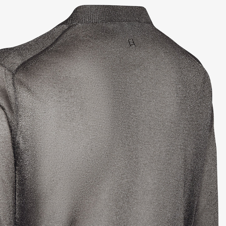 Fendi Gold-colored metallic yarn cardigan