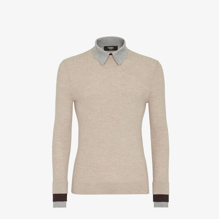 Fendi Beige wool sweater
