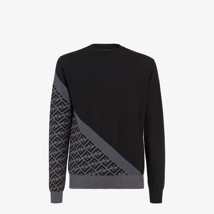 Fendi Black wool sweater