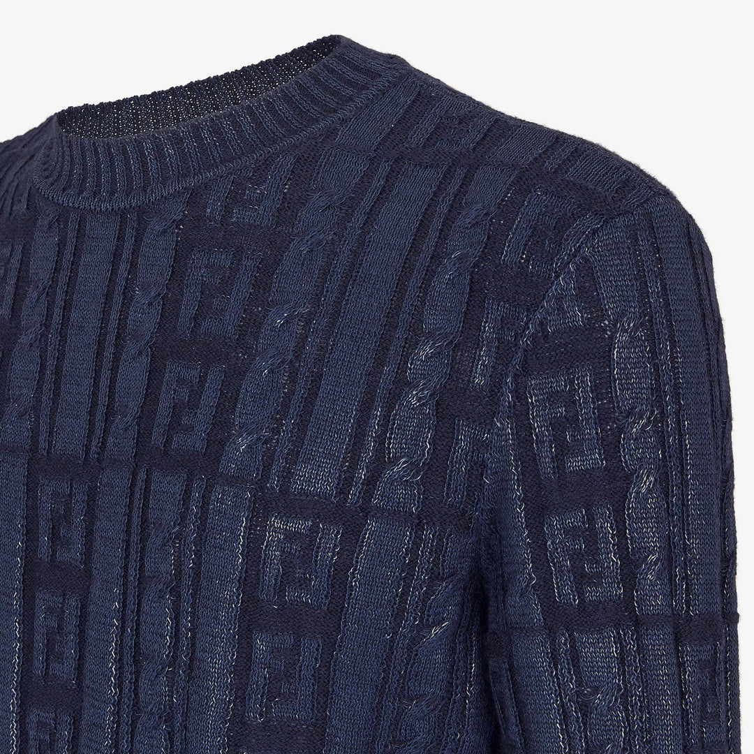 Fendi Blue wool sweater
