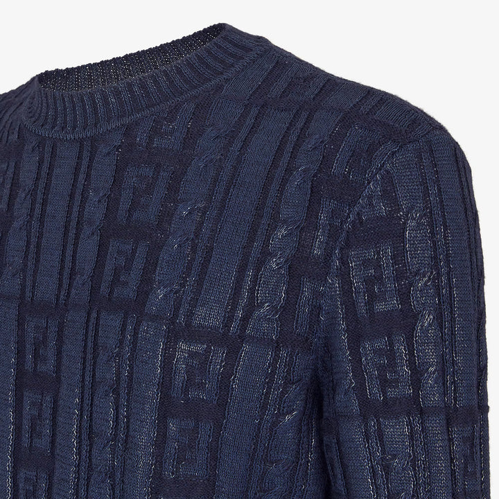 Fendi Blue wool sweater