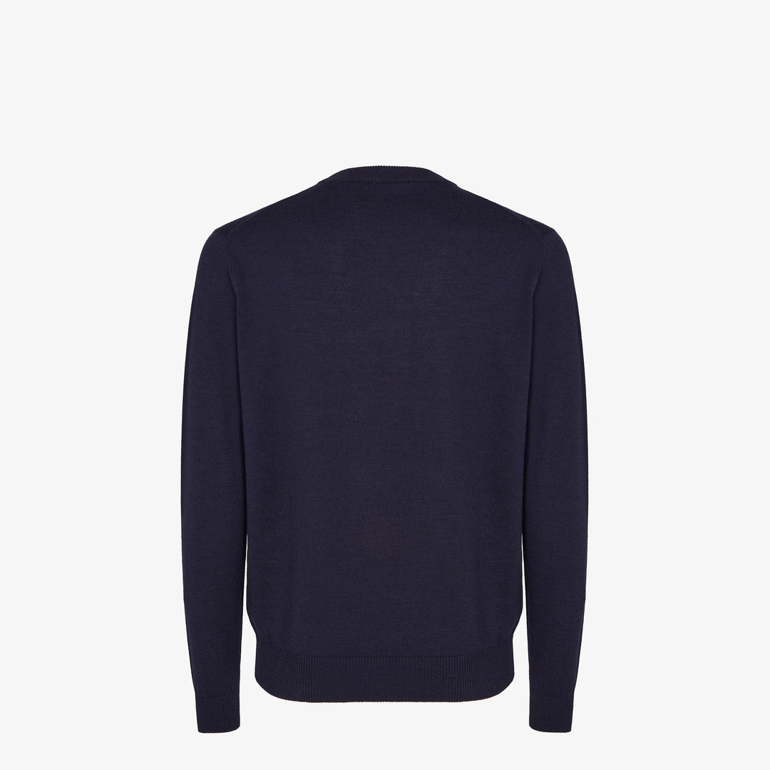 Fendi Blue wool Fendilicious pullover