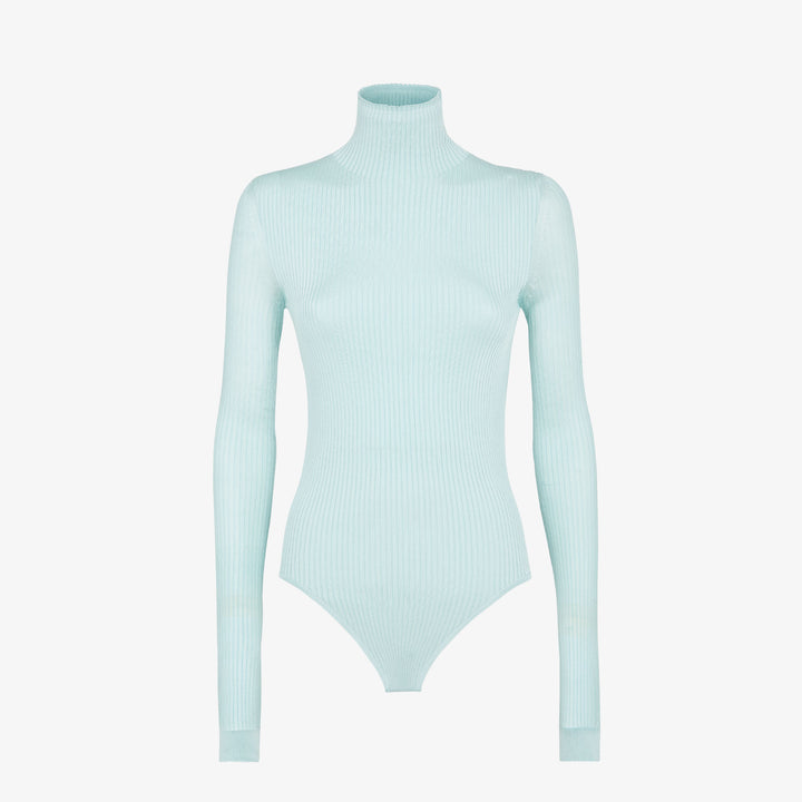 Fendi Light blue viscose bodysuit