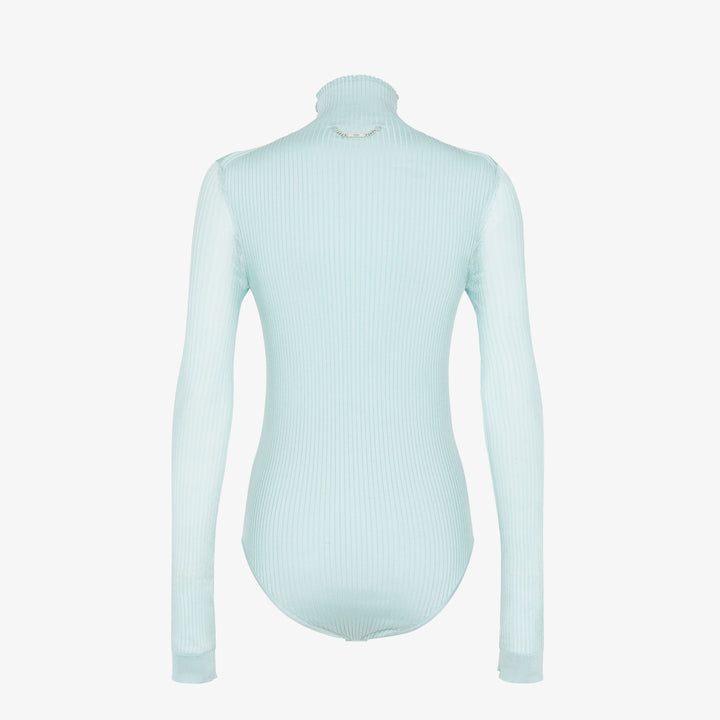 Fendi Light blue viscose bodysuit