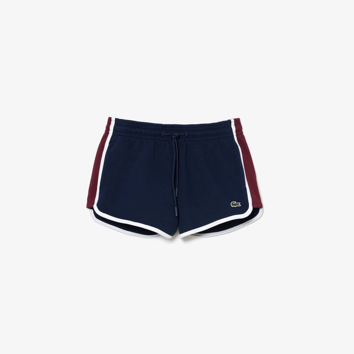 Lacoste Women's Contrast Panel Piqué Shorts