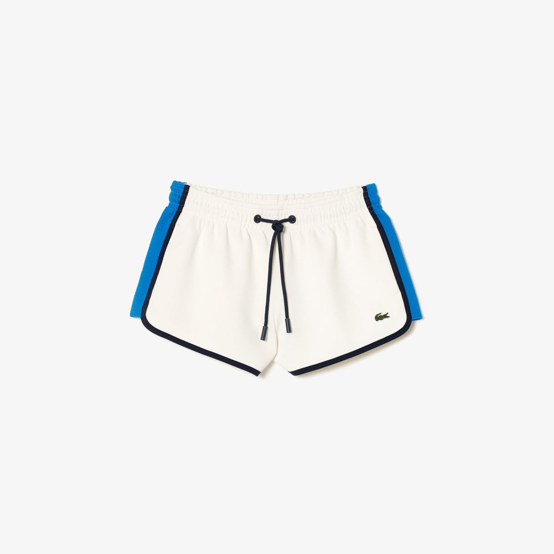 Lacoste Women's Contrast Panel Piqué Shorts