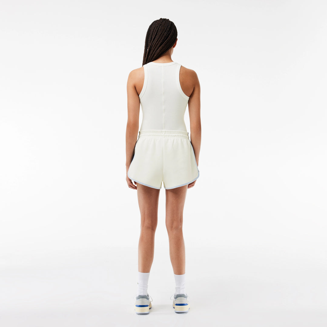 Lacoste Women's Contrast Panel Piqué Shorts
