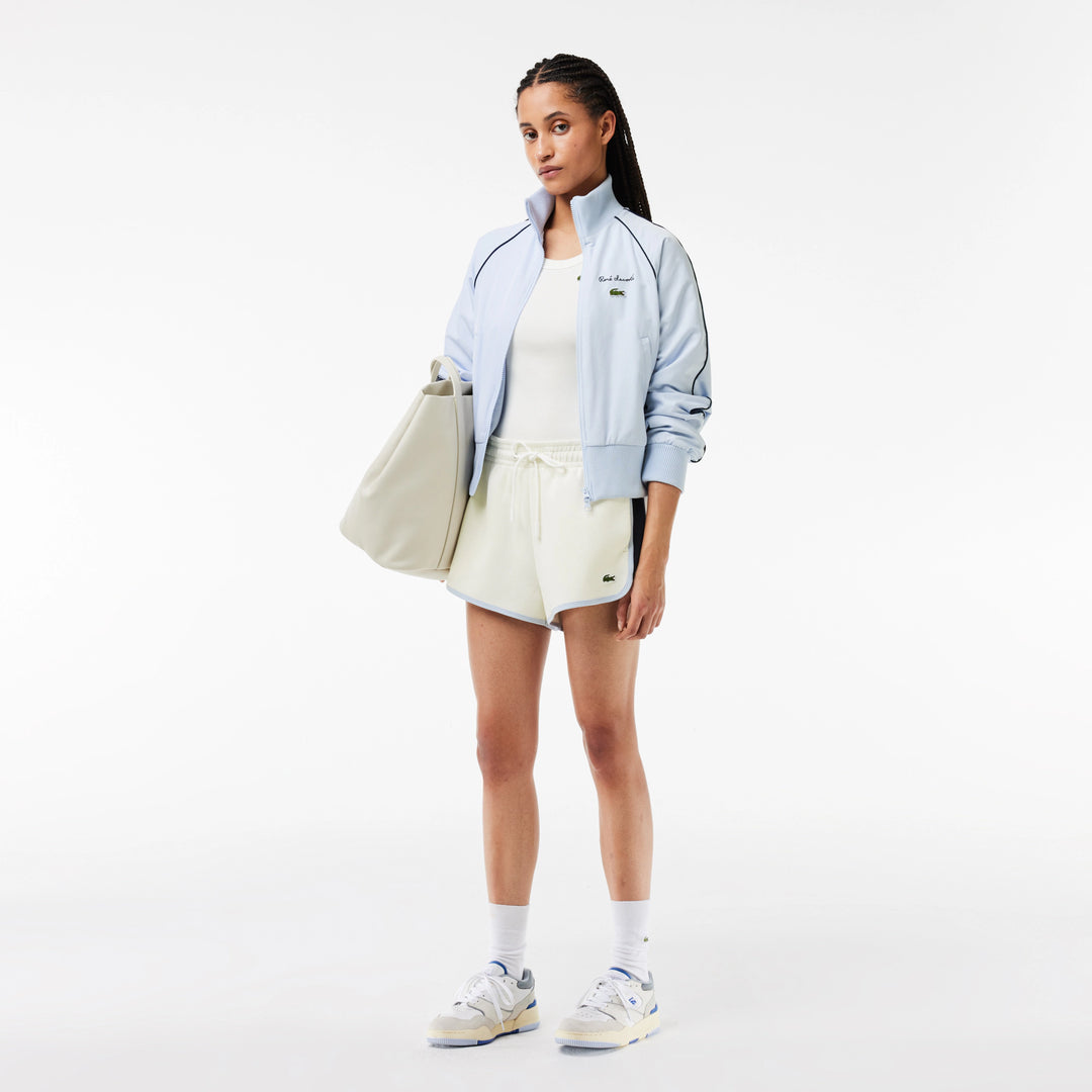Lacoste Women's Contrast Panel Piqué Shorts
