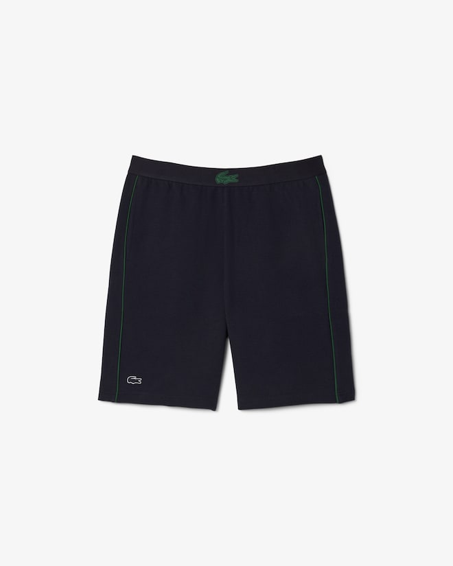 Lacoste Men's Textured Knit Lounge Shorts