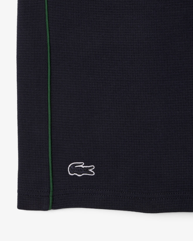 Lacoste Men's Textured Knit Lounge Shorts