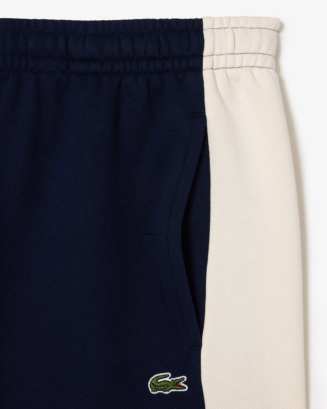 Lacoste Men's Regular Fit Colorblock Fleece Shorts