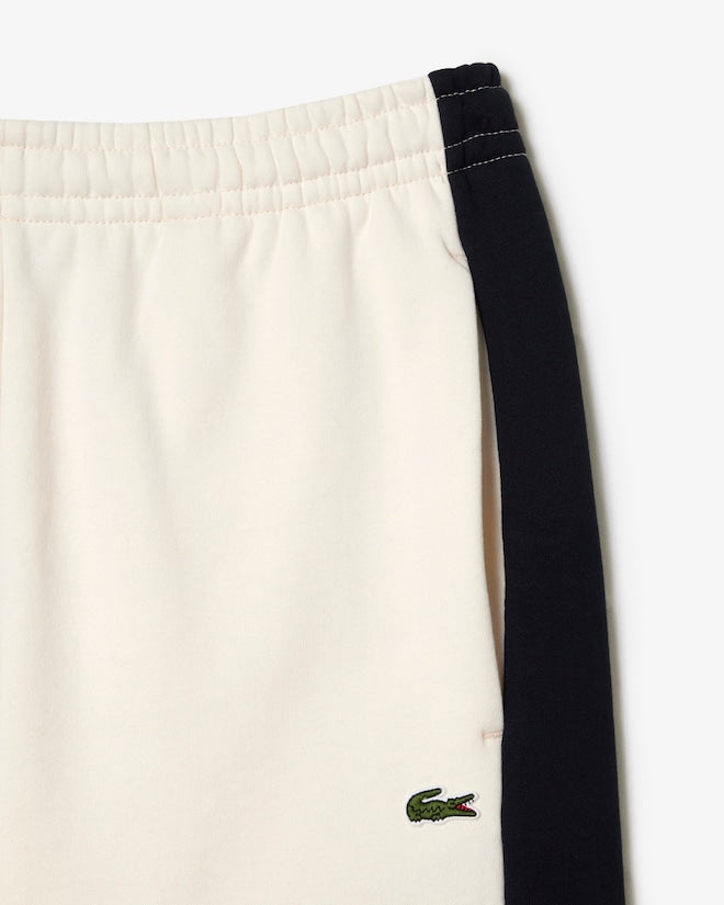 Lacoste Men's Regular Fit Colorblock Fleece Shorts