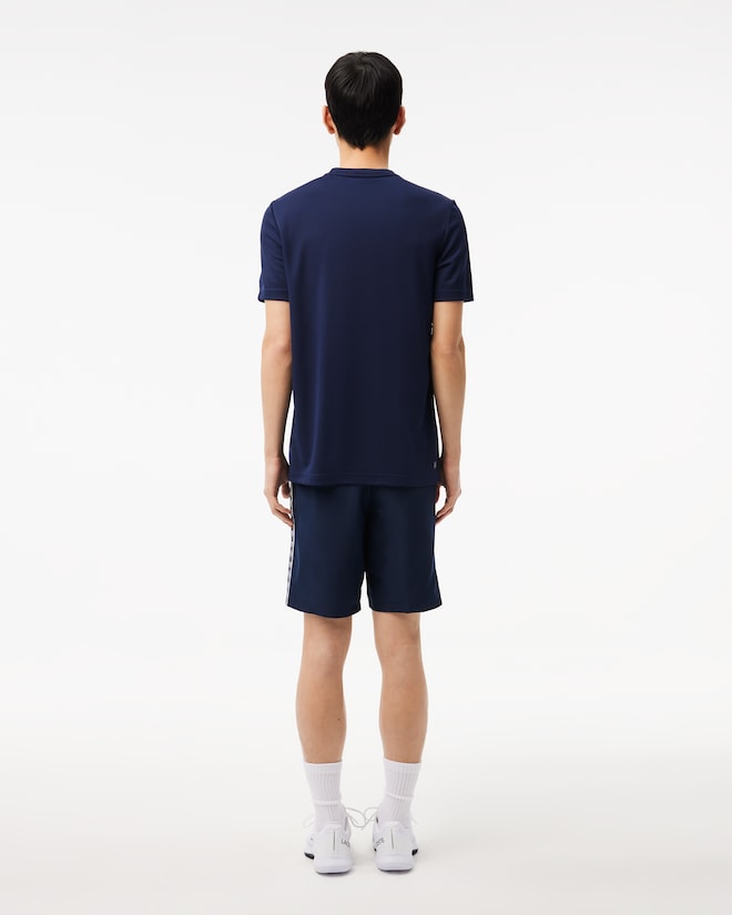 Lacoste Men's Monogram Band Tennis Shorts