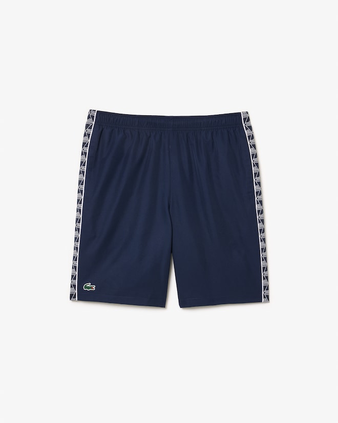 Lacoste Men's Monogram Band Tennis Shorts