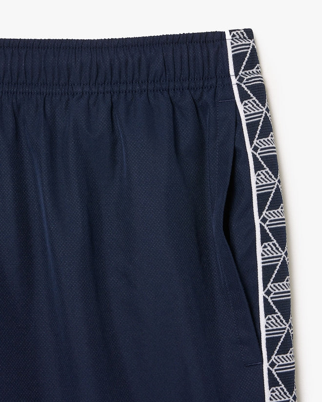 Lacoste Men's Monogram Band Tennis Shorts