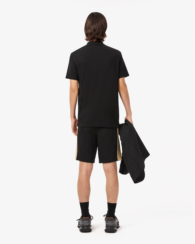 Lacoste Men's Regular Fit Colorblock Fleece Shorts