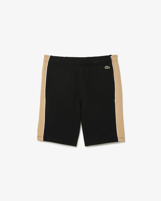 Lacoste Men's Regular Fit Colorblock Fleece Shorts
