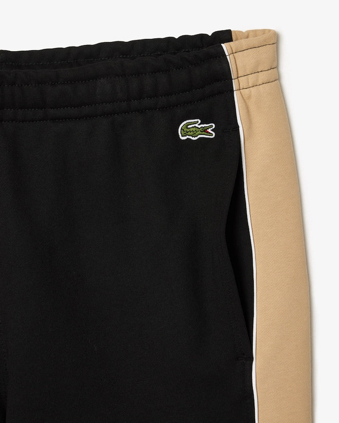 Lacoste Men's Regular Fit Colorblock Fleece Shorts