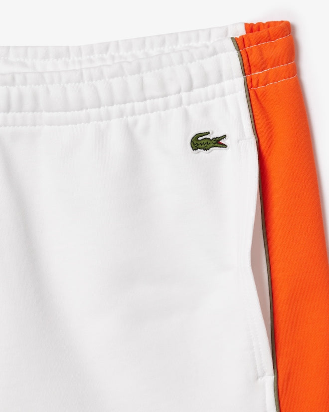 Lacoste Men's Regular Fit Colorblock Fleece Shorts