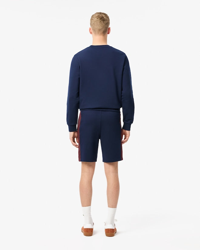 Lacoste Men's Regular Fit Colorblock Fleece Shorts