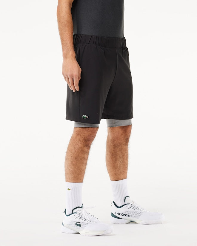 Lacoste Men's Lined Ultra Dry Sport Shorts