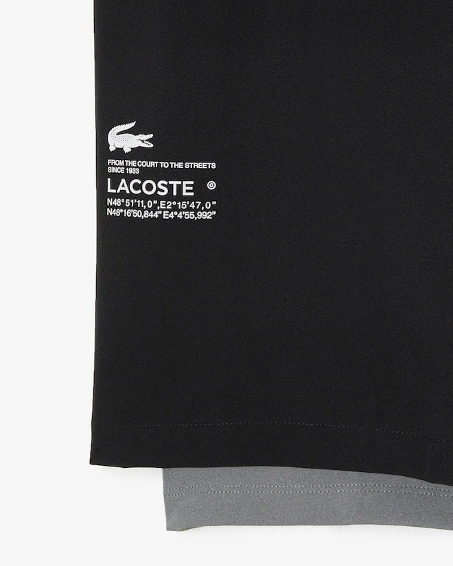 Lacoste Men's Lined Ultra Dry Sport Shorts