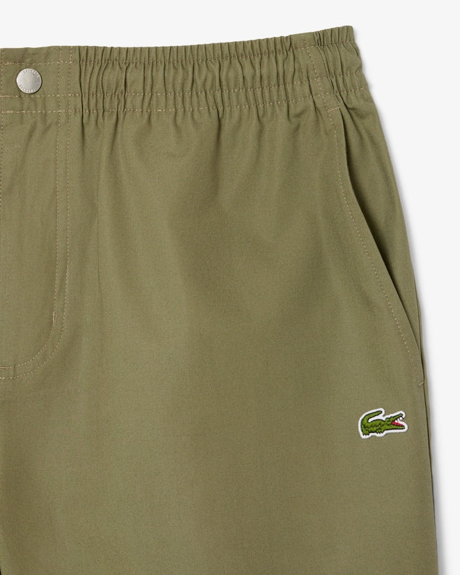 Lacoste Men's Relaxed Fit Poplin Shorts