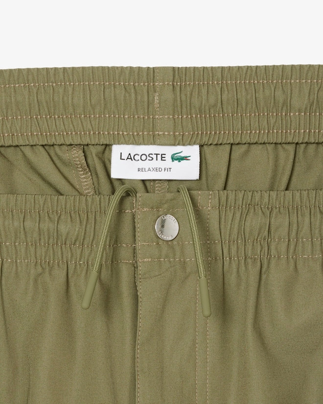 Lacoste Men's Relaxed Fit Poplin Shorts