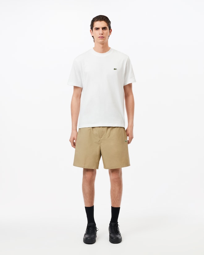 Lacoste Men's Relaxed Fit Poplin Shorts