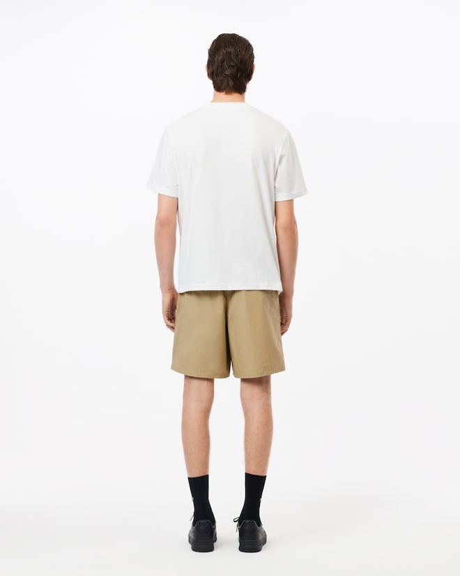 Lacoste Men's Relaxed Fit Poplin Shorts