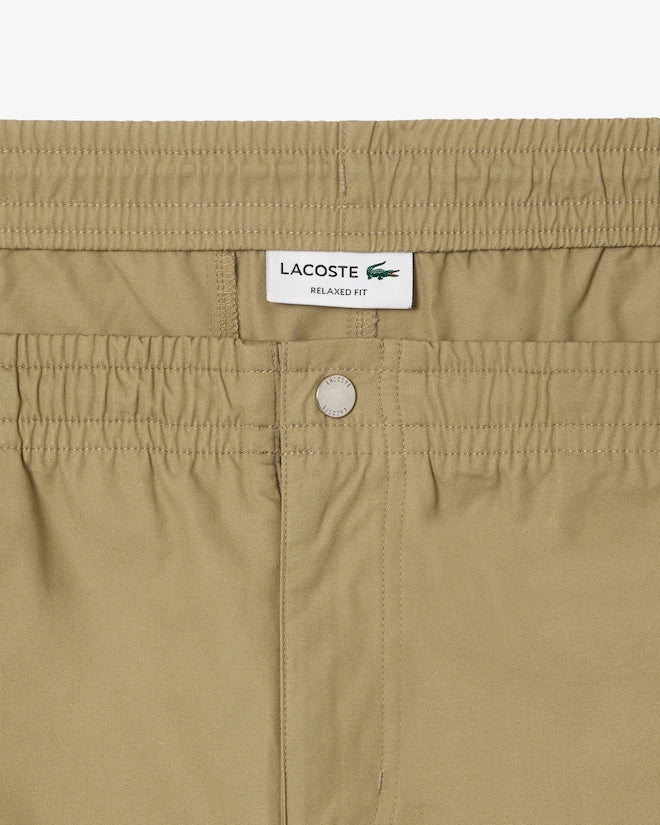 Lacoste Men's Relaxed Fit Poplin Shorts