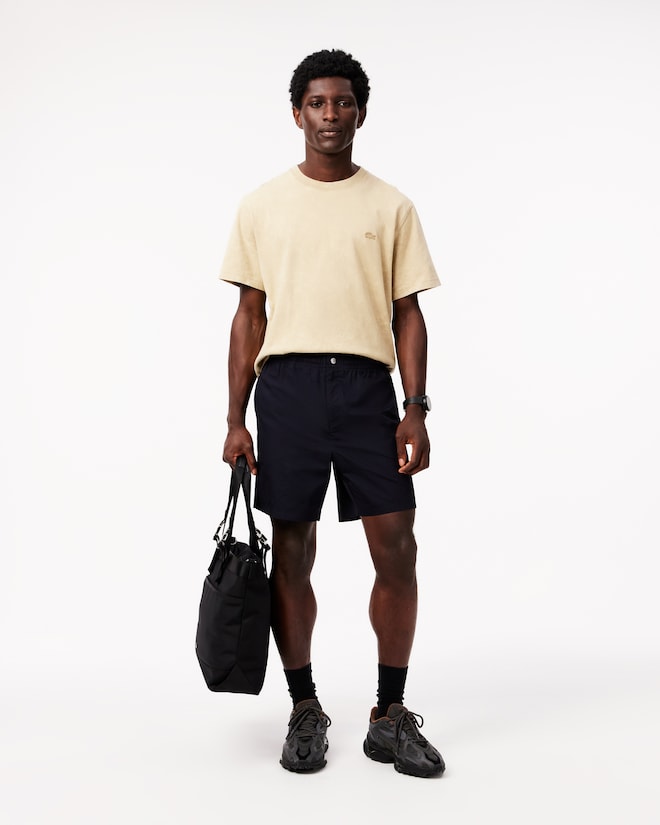Lacoste Men's Relaxed Fit Poplin Shorts
