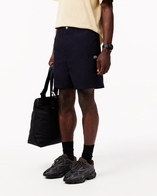 Lacoste Men's Relaxed Fit Poplin Shorts