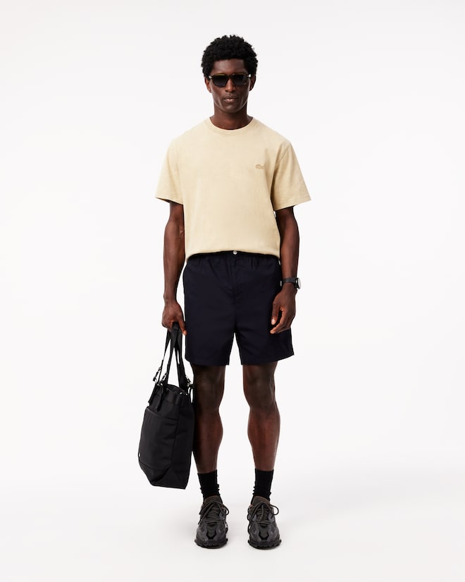 Lacoste Men's Relaxed Fit Poplin Shorts