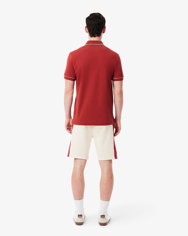 Lacoste Men's Cotton Fleece Colorblock Shorts