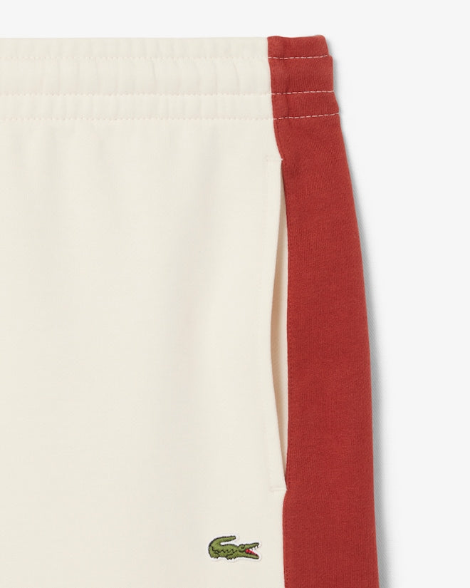 Lacoste Men's Cotton Fleece Colorblock Shorts