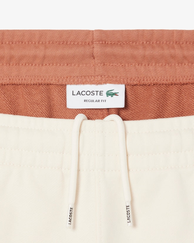 Lacoste Men's Cotton Fleece Colorblock Shorts