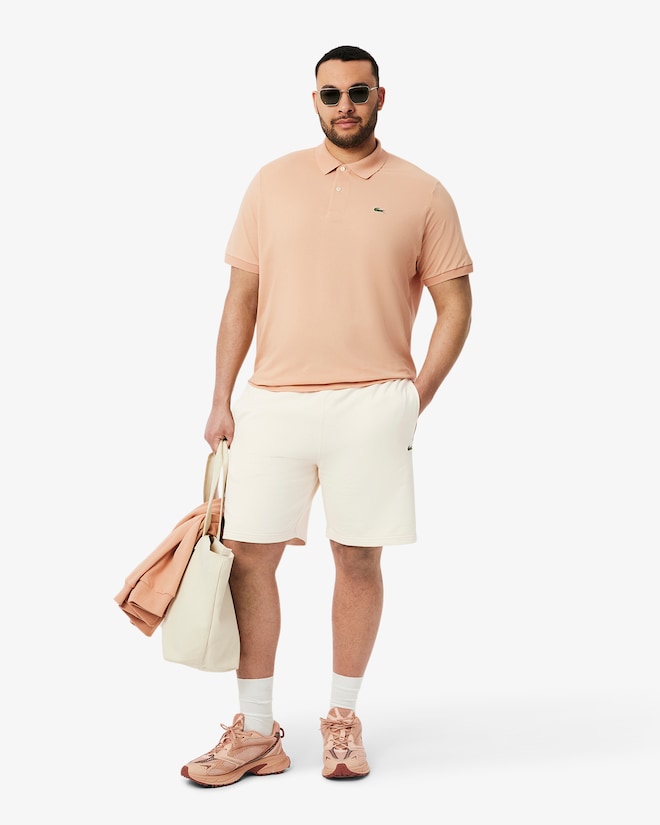Lacoste Men's Cotton Fleece Colorblock Shorts