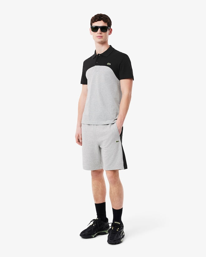 Lacoste Men's Cotton Fleece Colorblock Shorts