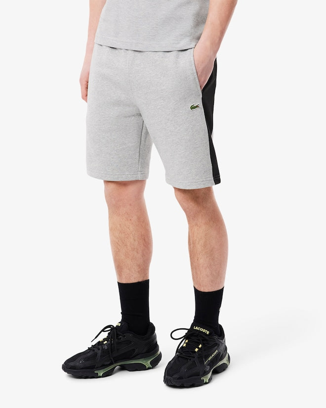 Lacoste Men's Cotton Fleece Colorblock Shorts