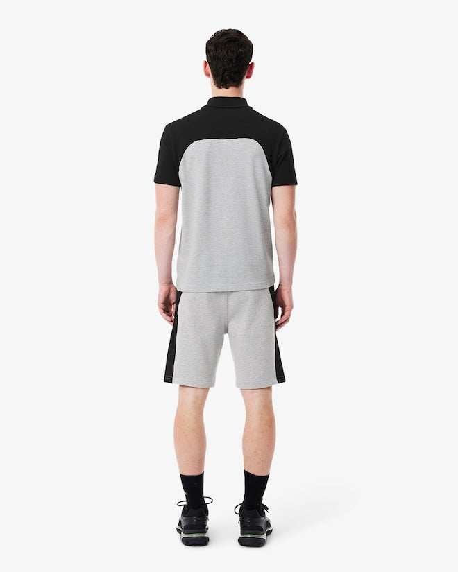Lacoste Men's Cotton Fleece Colorblock Shorts